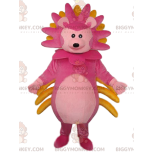 Kostium maskotki BIGGYMONKEY™ z bardzo oryginalnego różowego