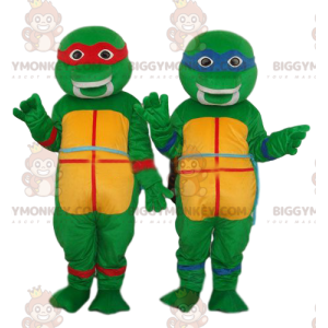 Wojownicze Żółwie Ninja Raphael i Leonardo BIGGYMONKEY™ w