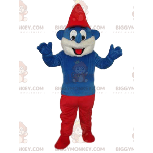 Papa Smurffi Big Nose BIGGYMONKEY™ maskottiasulla -