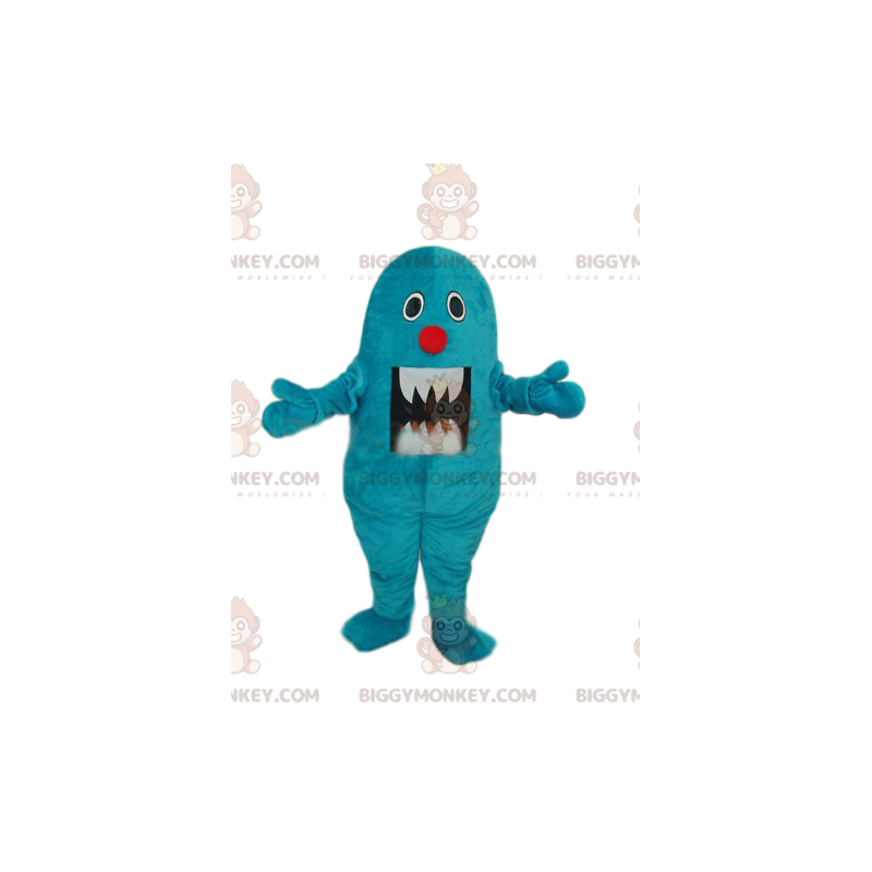 BIGGYMONKEY™ Disfraz de mascota pequeño monstruo azul con