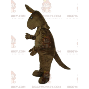 Brown Kangaroo BIGGYMONKEY™ Mascot Costume. Kangaroo costume –