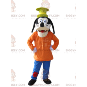 BIGGYMONKEY™ Mascottekostuum Goofy, Walt Disney's duizelige
