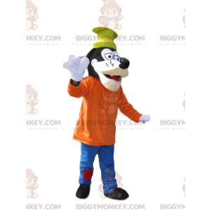 BIGGYMONKEY™ Mascottekostuum Goofy, Walt Disney's duizelige