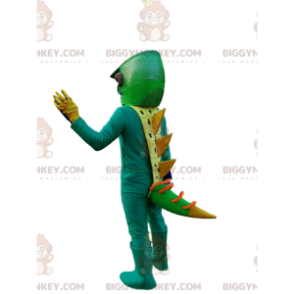 Chameleon BIGGYMONKEY™ Mascot Costume. Chameleon Costume –