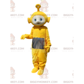 BIGGYMONKEY™ mascottekostuum van Laa-laa de gele Teletubby. Laa