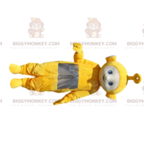 Kostým maskota BIGGYMONKEY™ žlutého Teletubbyho Laa-laa. Kostým