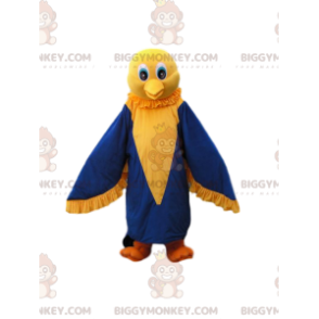 Bonito disfraz de mascota BIGGYMONKEY™ de pajarito amarillo y