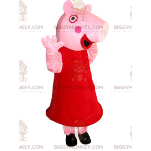 Peppa Pig's BIGGYMONKEY™ mascottekostuum. Peppa Pig-kostuum -