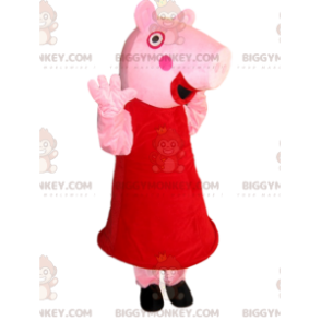 Costume da mascotte BIGGYMONKEY™ di Peppa Pig. Costume da Peppa