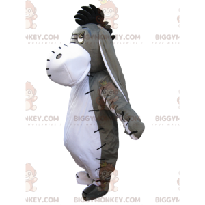 Costume de mascotte BIGGYMONKEY™ de Bourriquet, l'âne du dessin