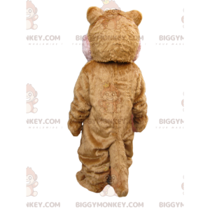 BIGGYMONKEY™ Mascot Costume Too Cute Hamster With Four Little