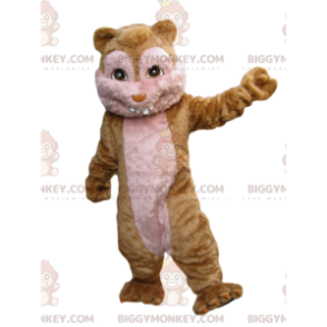 BIGGYMONKEY™ Mascot Costume Too Cute Hamster With Four Little