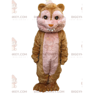 BIGGYMONKEY™ Mascot Costume Too Cute Hamster With Four Little