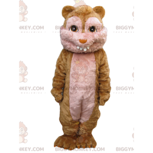 BIGGYMONKEY™ Maskottchenkostüm Zu süßer Hamster mit vier