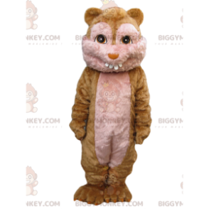 BIGGYMONKEY™ Mascot Costume Too Cute Hamster With Four Little