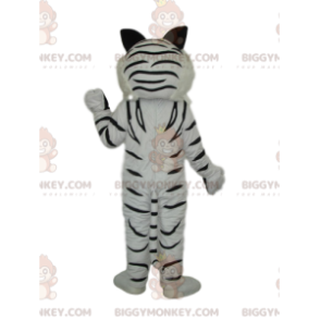 White Tiger with Beautiful Blue Eyes BIGGYMONKEY™ Mascot