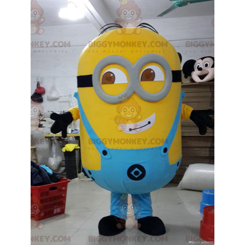 Costume de mascotte BIGGYMONKEY™ de Minion du dessin animé Moi