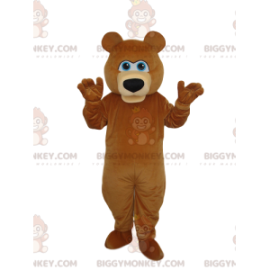 Kostium maskotki BIGGYMONKEY™ Niedźwiedź brunatny z pięknym
