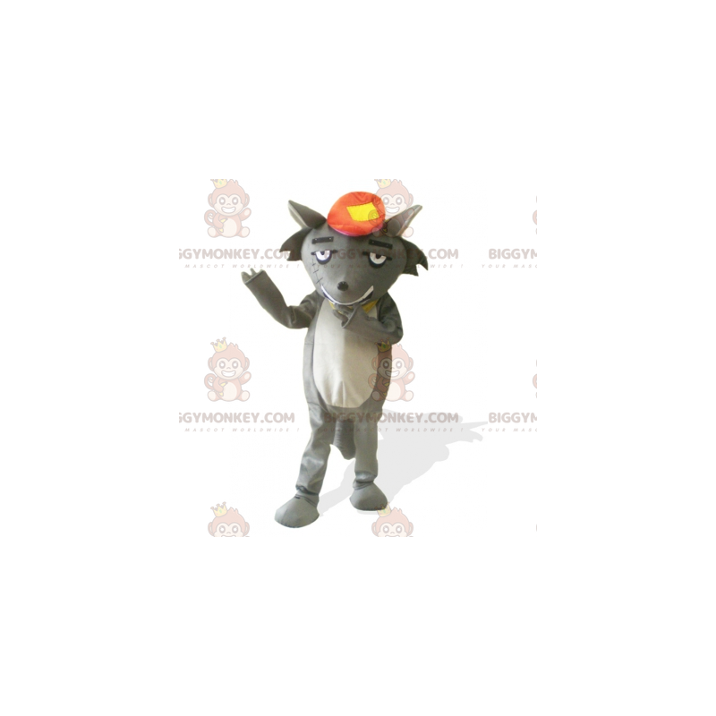Famous Cartoon Gray Cat BIGGYMONKEY™ Mascot Costume -