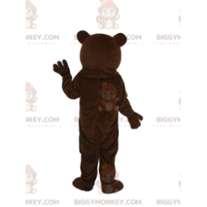 Kostium maskotki naszego agresywnego niedźwiedzia brunatnego