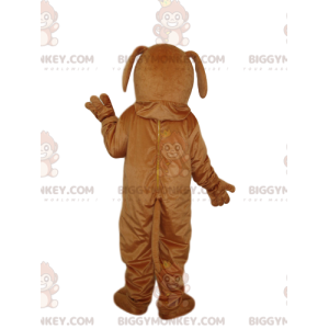 BIGGYMONKEY™ Costume da mascotte Cane marrone ghiaccio con