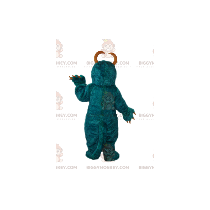 BIGGYMONKEY™ mascot costume of Sully, the blue monster from