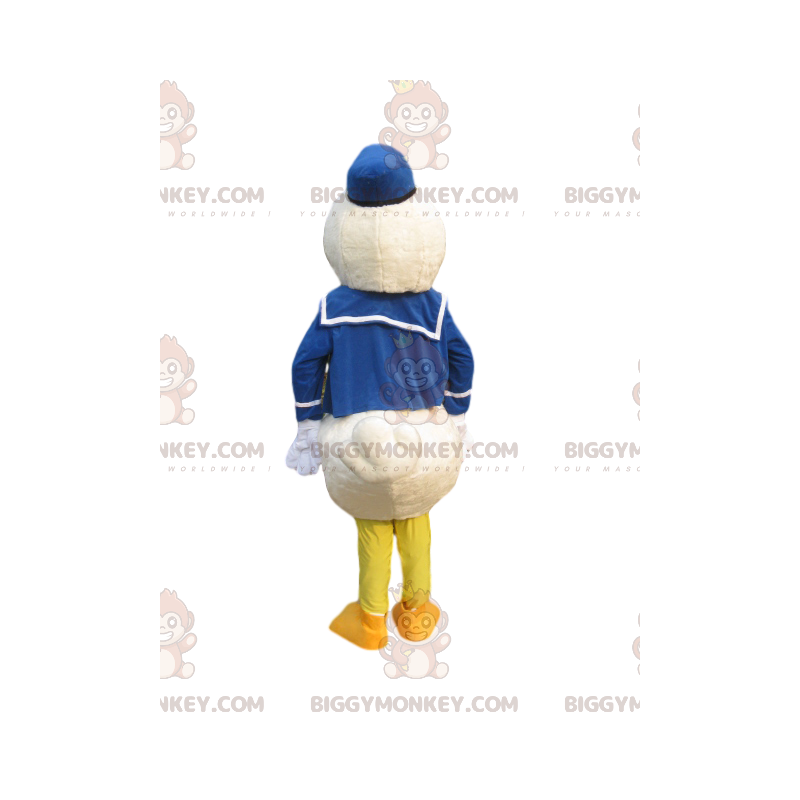 Costume de mascotte BIGGYMONKEY™ de Donald avec son costume de