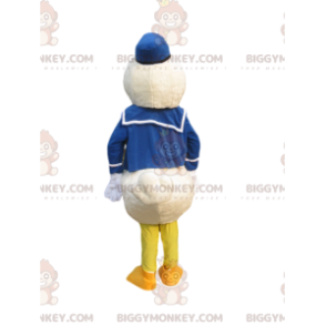 Costume da mascotte BIGGYMONKEY™ di Paperino con abito da