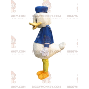 Disfraz de mascota BIGGYMONKEY™ de Donald con traje de marinero