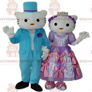 Hello Kitty e Prince BIGGYMONKEY™ Mascote Duo – Biggymonkey.com