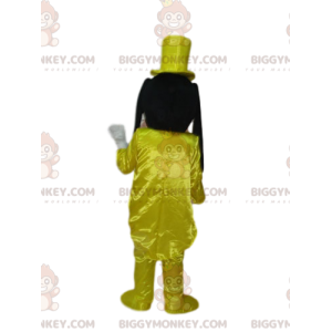 Κοστούμι μασκότ Goofy BIGGYMONKEY™ με αστραφτερό κίτρινο