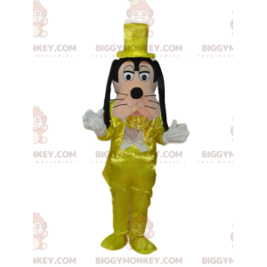 Costume de mascotte BIGGYMONKEY™ de Dingo avec un costume jaune