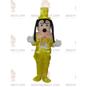Costume da mascotte Pippo BIGGYMONKEY™ con costume giallo