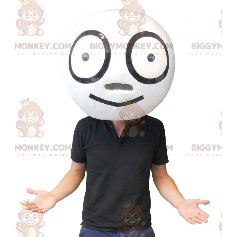 Grande cabeça branca gigante – Biggymonkey.com