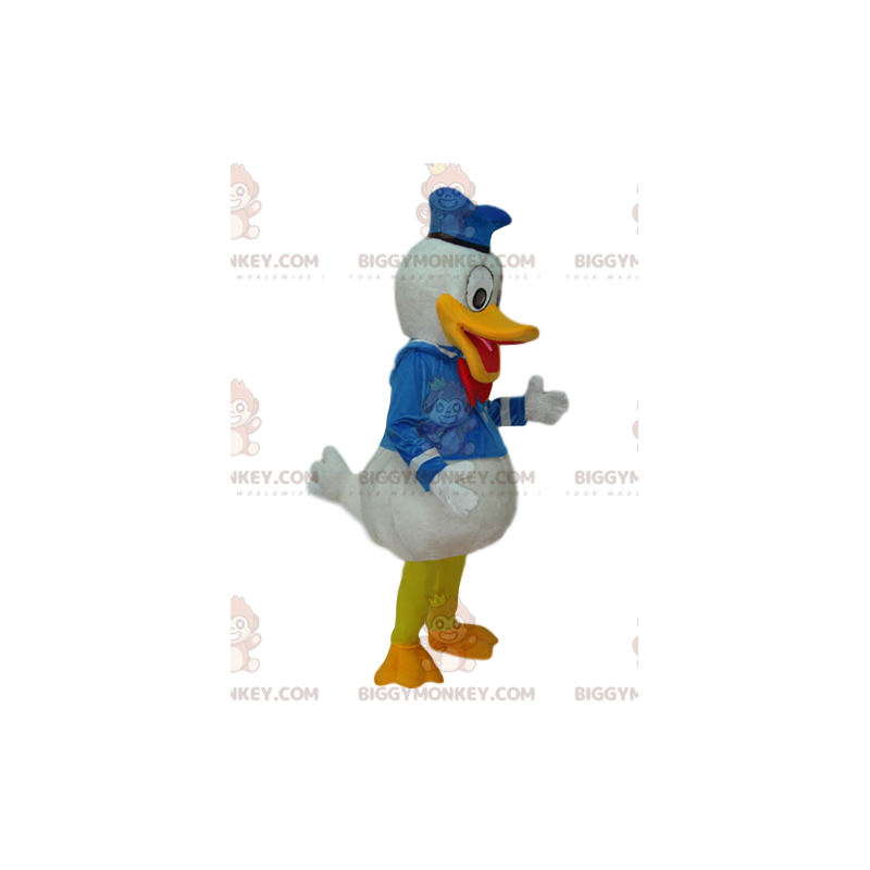 Costume de mascotte BIGGYMONKEY™ de Donald avec un costume