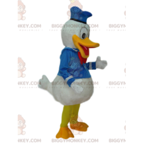 Costume de mascotte BIGGYMONKEY™ de Donald avec un costume