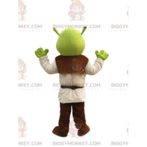 Kostým maskota BIGGYMONKEY™ Shreka, legračního zlobra Walta