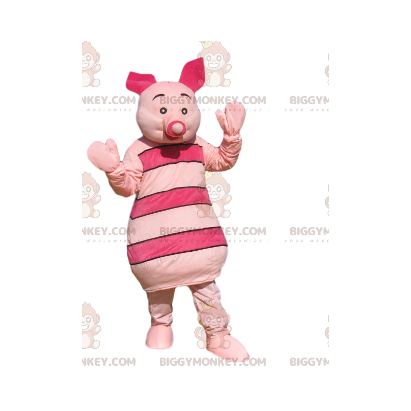 Disfraz de mascota Piglet BIGGYMONKEY™, el mejor amigo de