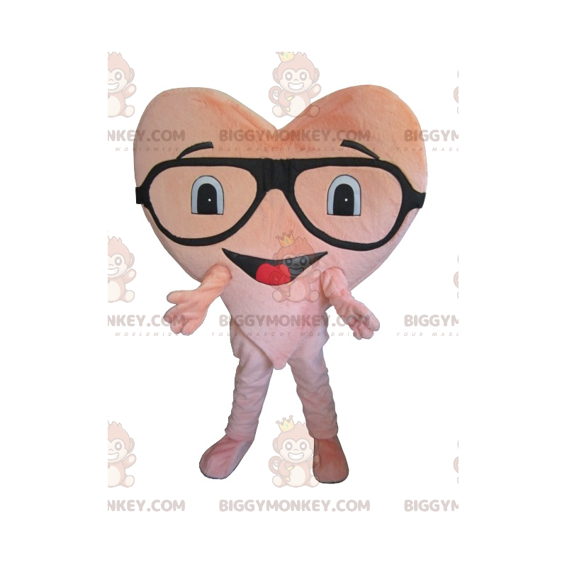 Giant Pink Heart BIGGYMONKEY™ Mascot Costume - Biggymonkey.com