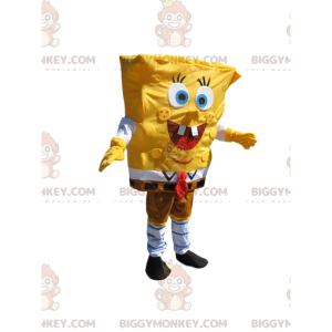 Disfraz de mascota BIGGYMONKEY™ de Bob Esponja, la esponja más
