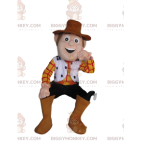 BIGGYMONKEY™ maskotkostume af Woody, den fantastiske cowboy fra