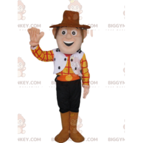 Costume de mascotte BIGGYMONKEY™ de Woody, le sublime cow-boy