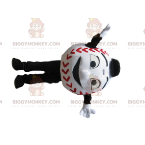 Big Smile White Baseball BIGGYMONKEY™ Mascot Costume –