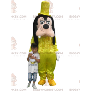 Disfraz de mascota Goofy BIGGYMONKEY™ con traje de satén