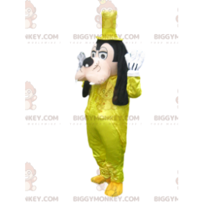 Costume de mascotte BIGGYMONKEY™ de Dingo avec un costume jaune