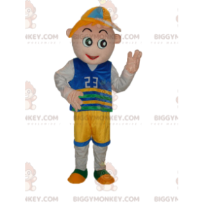 Costume de mascotte BIGGYMONKEY™ de petit garçon avec une tenue