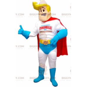 Kostým maskota svalové blondýnky BIGGYMONKEY™ – Biggymonkey.com