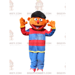 BIGGYMONKEY™ Mascottekostuum Zeer grappige bruine man met