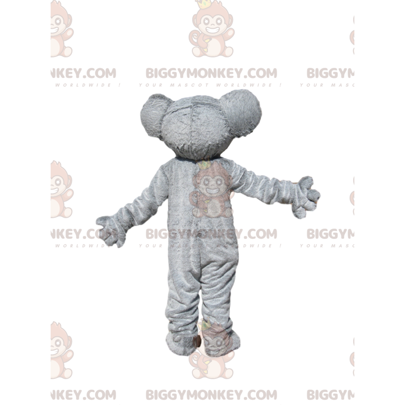 BIGGYMONKEY™ Costume da mascotte Koala grigio e bianco con