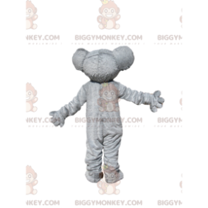 BIGGYMONKEY™ Costume da mascotte Koala grigio e bianco con